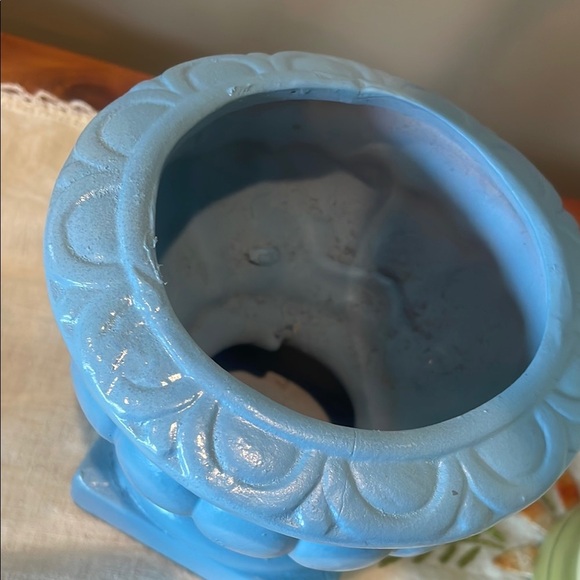 Blue Decorative Planter - Picture 2 of 2